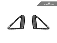 Load image into Gallery viewer, AutoTecknic Front Bumper Carbon Air Curtain Set - G90/ G99 M5