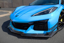 Load image into Gallery viewer, Carbon Fiber Front Splitter/ Airdam/ Lip Chevrolet Corvette C8 Z06, E Ray, ZR1, Grand Sport