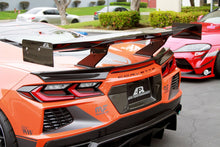 Load image into Gallery viewer, Chevrolet Corvette C8 Carbon Fiber License Plate Backing