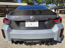Load image into Gallery viewer, BMW Roundel Emblem Covers - Full Carbon Fiber Black and White Style