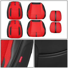 Load image into Gallery viewer, Drive Series Front Row Seat Covers Set - Black/Red