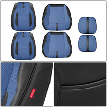 Load image into Gallery viewer, Drive Series Full Set Seat Covers - Black/Dark Blue