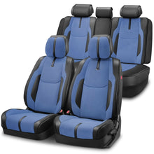 Load image into Gallery viewer, Drive Series Full Set Seat Covers - Black/Dark Blue
