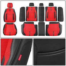Load image into Gallery viewer, Drive Series Full Set Seat Covers - Black/Red