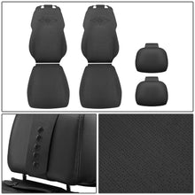 Load image into Gallery viewer, Protex Plus Front Row Seat Covers Set Black