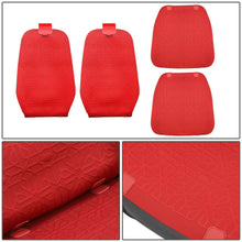 Load image into Gallery viewer, Protex Series Front Row Red Seat Covers