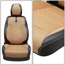 Load image into Gallery viewer, Sport Series Front Row Seat Covers Set - Black/Beige