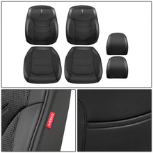 Load image into Gallery viewer, Sport Series Front Row Seat Covers - Black