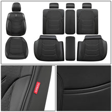 Load image into Gallery viewer, Sport Series Full Set Seat Covers - Black