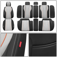 Load image into Gallery viewer, Touring Series Full Set Seat Covers Black/Grey