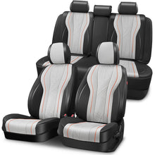 Load image into Gallery viewer, Touring Series Full Set Seat Covers Black/Grey