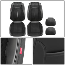 Load image into Gallery viewer, Voris Style Front Row Seat Covers Set - Black
