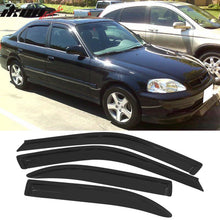 Load image into Gallery viewer, Fits Civic 96-98 Front + Rear Bumper Lip + Front + Sun Window Visor