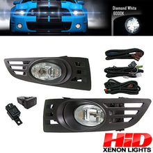 Load image into Gallery viewer, 6000K Hid For Honda Accord 03-05 2Door JDM Clear Lens Fog Lights Kit