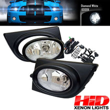 Load image into Gallery viewer, 6000K Hid Fits Honda Civic 06-08 Sedan Clear Lens Fog Lights Kit RH LH