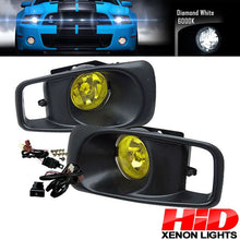 Load image into Gallery viewer, 6000K Hid Fits Honda Civic 99-00 EKDriving Fog Lights Yellow Lens