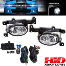 Load image into Gallery viewer, 6000K Hid Fits Honda Civic 06-08 Coupe Clear Lens Fog Lights Kit RH LH