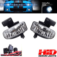 Load image into Gallery viewer, Fits Yukon Xl Sierra Clear Fog Lights+Bulbs+Wiring Kit Switch Harness