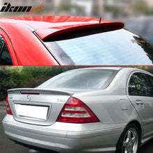Load image into Gallery viewer, Fits 01-07 Benz W203 Sedan Trunk Spoiler &amp; L Type Roof Wing UnABS