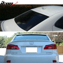 Load image into Gallery viewer, 2006-2013 Lexus IS250 OE Style #077 White Trunk Spoiler+ Roof Wing ABS