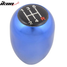 Load image into Gallery viewer, M12 X 1.75 Manual MT Transmission Blue T-R Gear Shift Knob Mustang