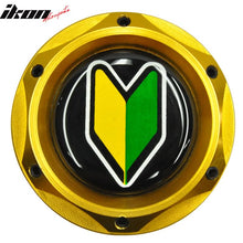 Load image into Gallery viewer, 6 Angle Anodized Gold JD Engine Oil Filler Tank Cap Cover Civic EK