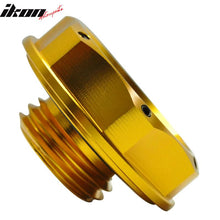 Load image into Gallery viewer, 6 Angle Anodized Gold JD Engine Oil Filler Tank Cap Cover Civic EK