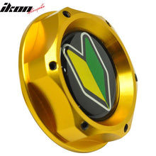 Load image into Gallery viewer, 6 Angle Anodized Gold JD Engine Oil Filler Tank Cap Cover Civic EK