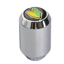 Load image into Gallery viewer, Chrome Mugen Style Manual Transmission Aluminum Shift Knob + BD Logo