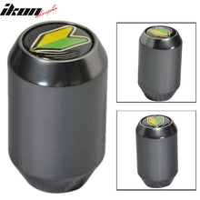 Load image into Gallery viewer, M8X1.25MM Gun Metal Gear Shift Knob Manual Transmission Selector Lever