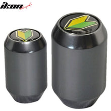 Load image into Gallery viewer, M10 X1.5 Threaded Screw-On GunmetalStick Shift Knob MUG BD Logo