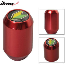 Load image into Gallery viewer, M10 X 1.5 MM Red Brushed 5 SPD Gear Shift Knob Heavy Weighted MT