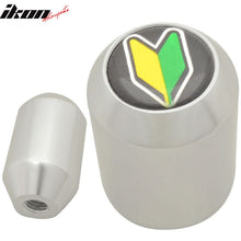 Load image into Gallery viewer, Silver M8X1.25MM MT Manual MUG Gear Shift Knob &amp; BD Logo Badge Emblem