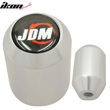 Load image into Gallery viewer, Silver Universal M10X1.5MM MT MUG Gear Shift Knob JDM Logo New Emblem
