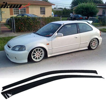 Load image into Gallery viewer, Fits Honda Civic 96-98 Front Bumper Lip Spoiler + Sun Window Visor