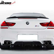 Load image into Gallery viewer, 2012-2019 BMW F13 6 Series Coupe V Style Rear Trunk Spoiler Wing ABS