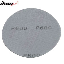 Load image into Gallery viewer, 50PC 5" Wet Dry No Hole Sand Paper Disc 600 Grit Repair Sandpaper