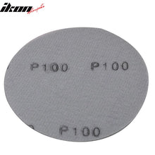 Load image into Gallery viewer, 50PC 5" Wet Dry No Hole Sand Paper Disc 100 Grit Repair Sandpaper