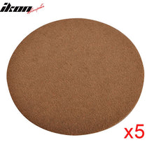 Load image into Gallery viewer, 50PC 5" Wet Dry No Hole Sand Paper Disc 60 Grit Sanding Sandpaper
