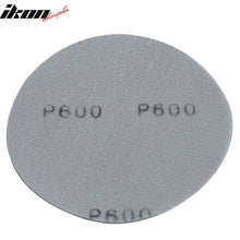 Load image into Gallery viewer, 100PC 5" Wet Dry No Hole Sand Paper Disc 600 Grit Repair Sandpaper