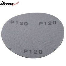 Load image into Gallery viewer, 100PC 5" Wet Dry No Hole Sand Paper Disc 120 Grit Repair Sandpaper