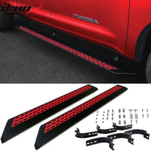 Load image into Gallery viewer, 2004-2014 Ford F150 Super Black Red Running Board Bracket Aluminum