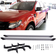 Load image into Gallery viewer, 2004-2014 Ford F150 Black Grey Running Board Step Bar Bracket Aluminum