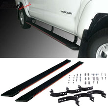 Load image into Gallery viewer, 2004-2014 Ford F150 Amber LED Running Board Step Bar Bracket Aluminum
