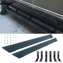 Load image into Gallery viewer, 2004-2014 Nissan Titan Black Running Board Step Bar Bracket Aluminum