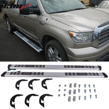 Load image into Gallery viewer, Fits 07-13 Sierra Avalanche White LED Strip Running Boards+Bracket