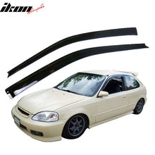 Load image into Gallery viewer, Fits 96-98 Honda Civic 3Dr TR Front Bumper Lip + Sun Window Visor