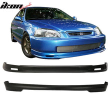 Load image into Gallery viewer, Fits 96-98 Honda Civic 3Dr Mugen Front + Rear Bumper Lip