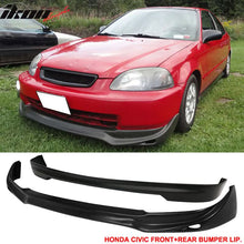 Load image into Gallery viewer, Fits 96-98 Honda Civic 3Dr JDM JUN Front + Rear Bumper Lip