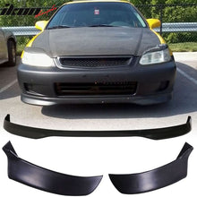 Load image into Gallery viewer, Fits 96-98 Civic 3Dr TR Front Bumper Lip + Rear Lip Valance Spats 2PC
